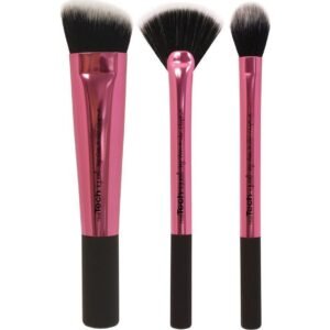 Real Techniques Σετ Πινέλα Μακιγιάζ με Συνθετική Τρίχα Collectors Edition 3τμχ